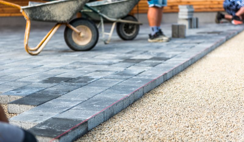 Summer Pavers Installation